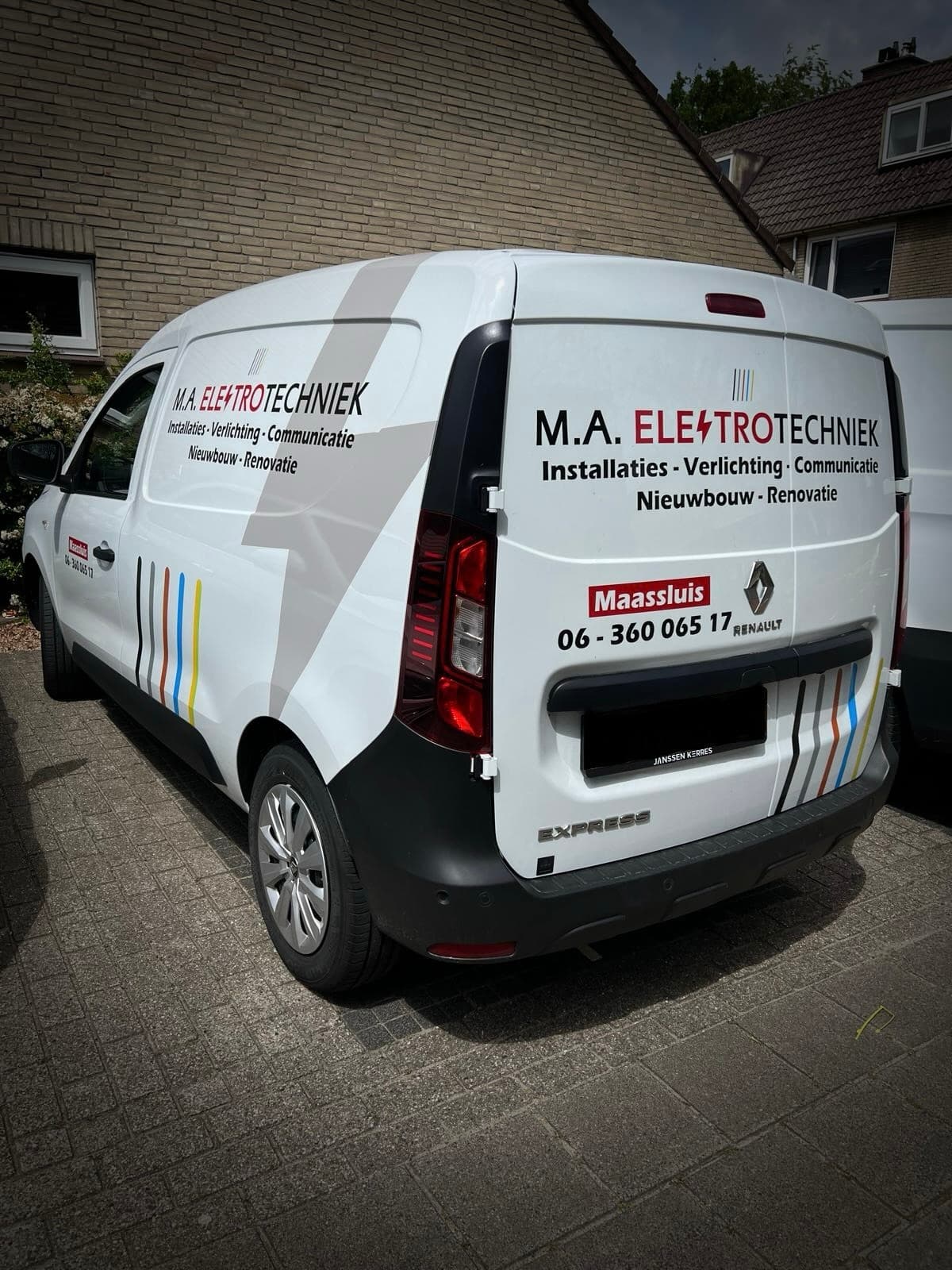 Bedrijfswagen M.A. Elektrotechniek